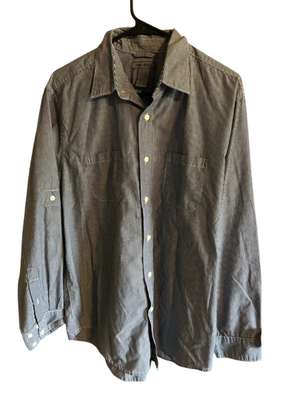 Men's Striped Dress Shirt